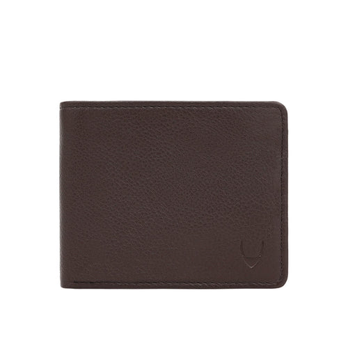 17 Brown Leather Bi-Fold Wallet