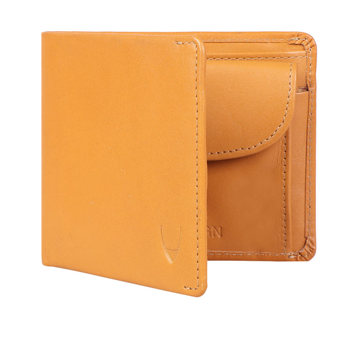 215010 Brown Leather Bi-Fold Wallet