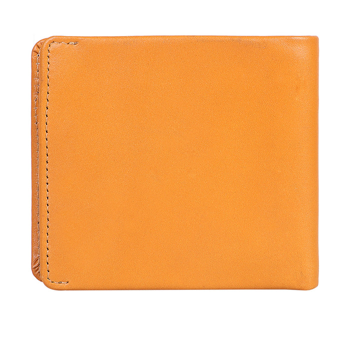 215010 Brown Leather Bi-Fold Wallet