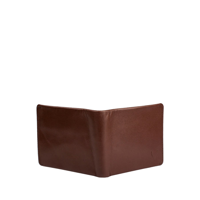 215010 Tan Leather Bi-Fold Wallet