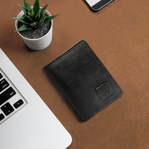 218-1634 Black Leather Card Holder
