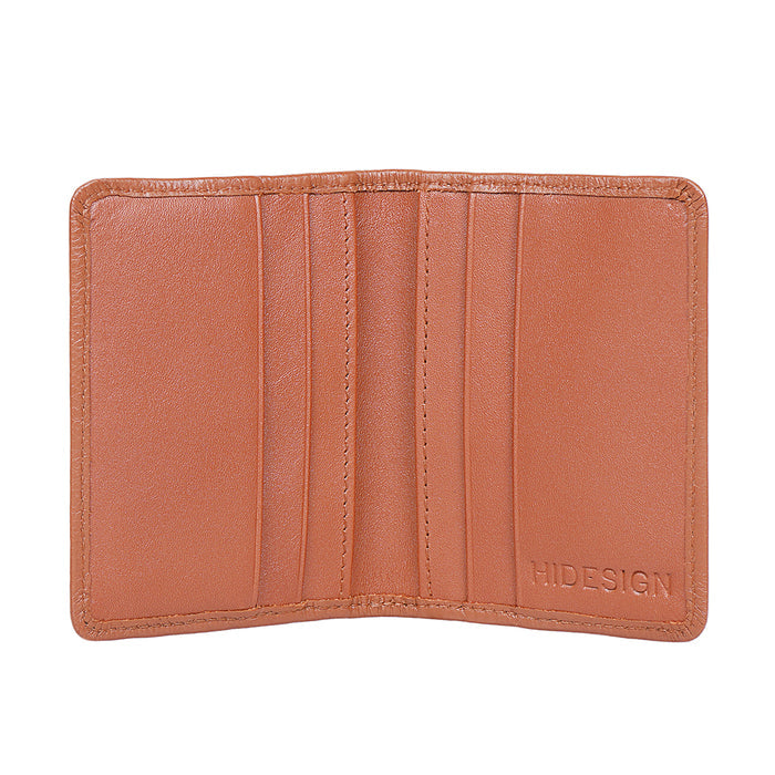 2181634 Tan Leather Card Holder