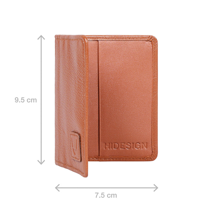 2181634 Tan Leather Card Holder