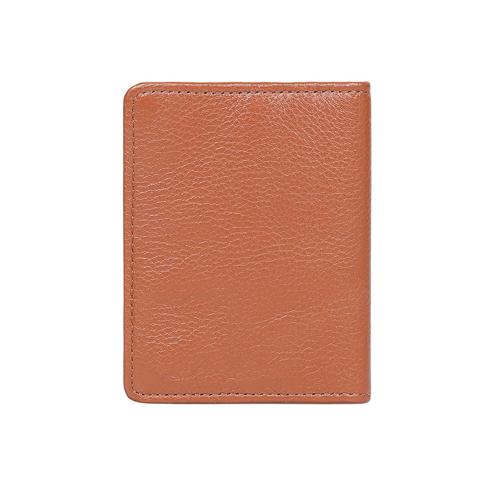 2181634 Tan Leather Card Holder
