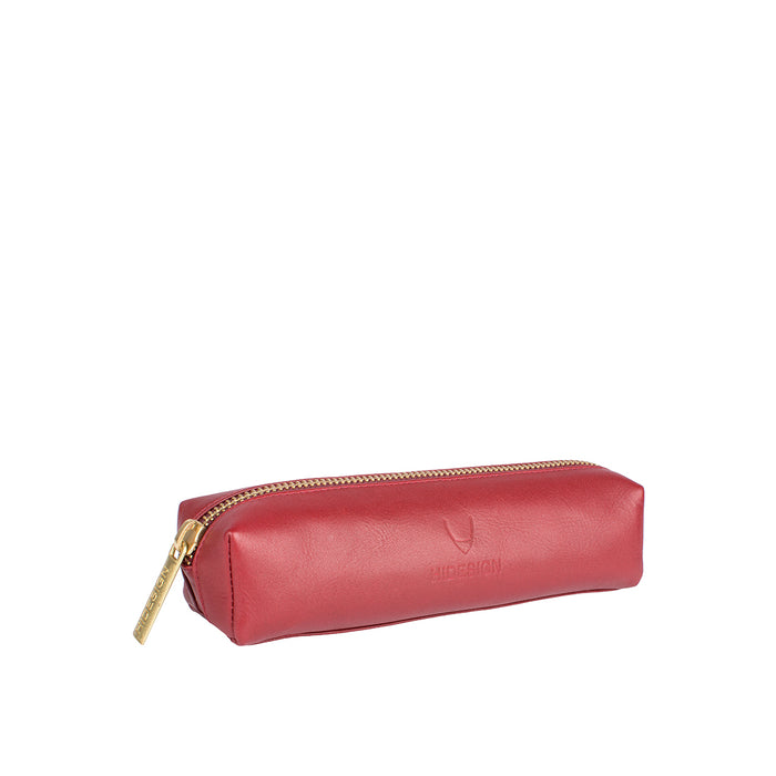 230Pc Red Leather Pencil Case
