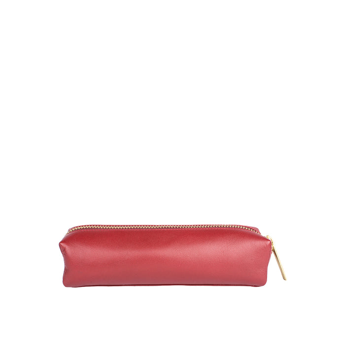 230Pc Red Leather Pencil Case