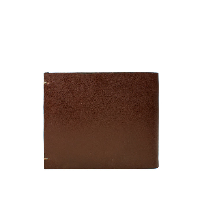 261-2020 Brown Leather Bi-Fold Wallet
