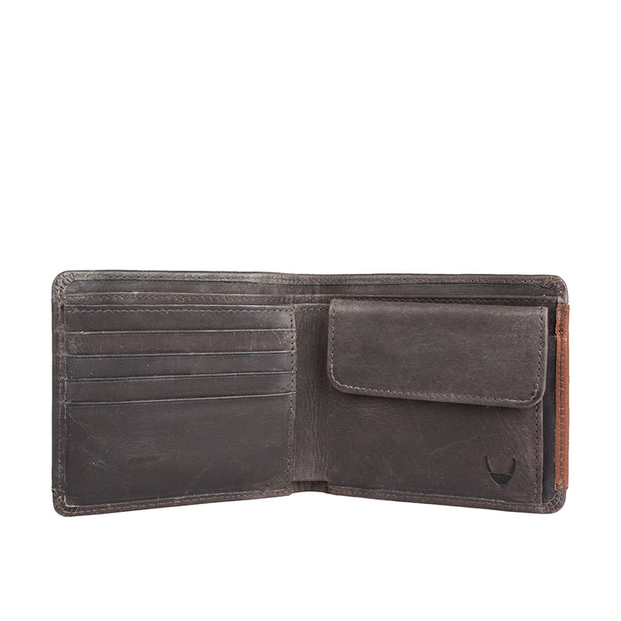 266-010 Tan Leather Bi-Fold Wallet
