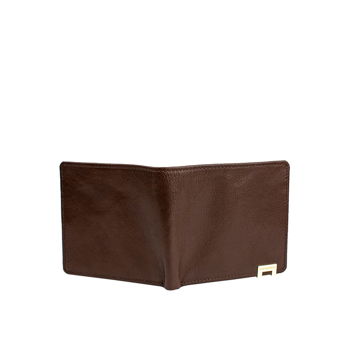 268-017 Brown Leather Bi-Fold Wallet