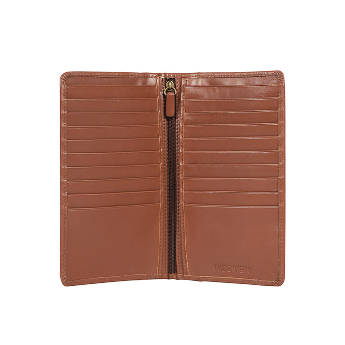 276 F031 Brown Leather Bi-Fold Wallet