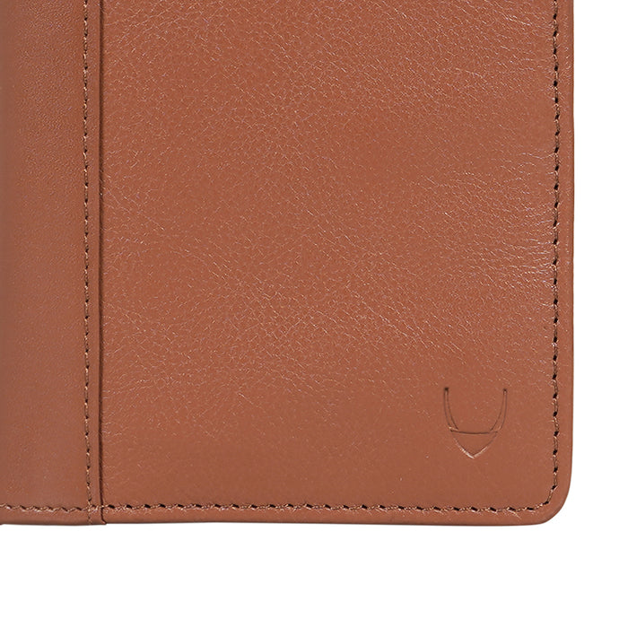 276 F031 Brown Leather Bi-Fold Wallet