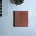 281-307  Brown Leather Bi-Fold Wallet