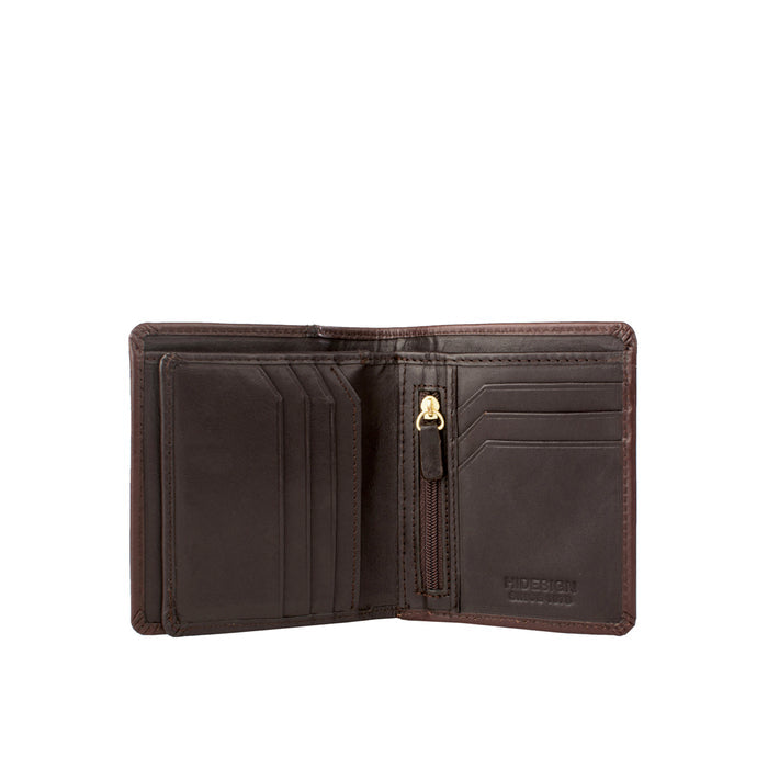 281-307  Brown Leather Bi-Fold Wallet