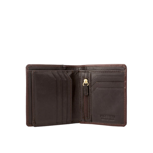281-307  Brown Leather Bi-Fold Wallet
