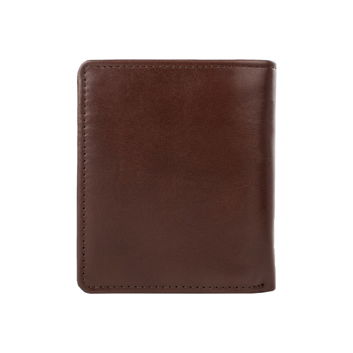 281-307  Brown Leather Bi-Fold Wallet