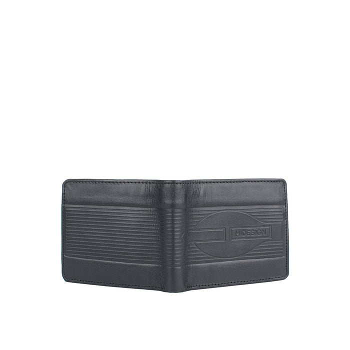 289-L103 Black Leather Bi-Fold Wallet