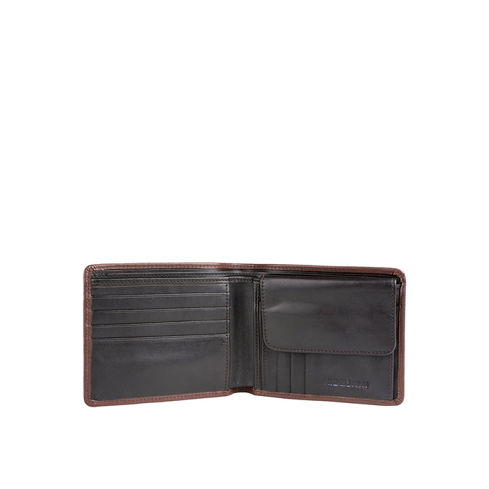 289-L107F Tan Leather Bi-Fold Wallet