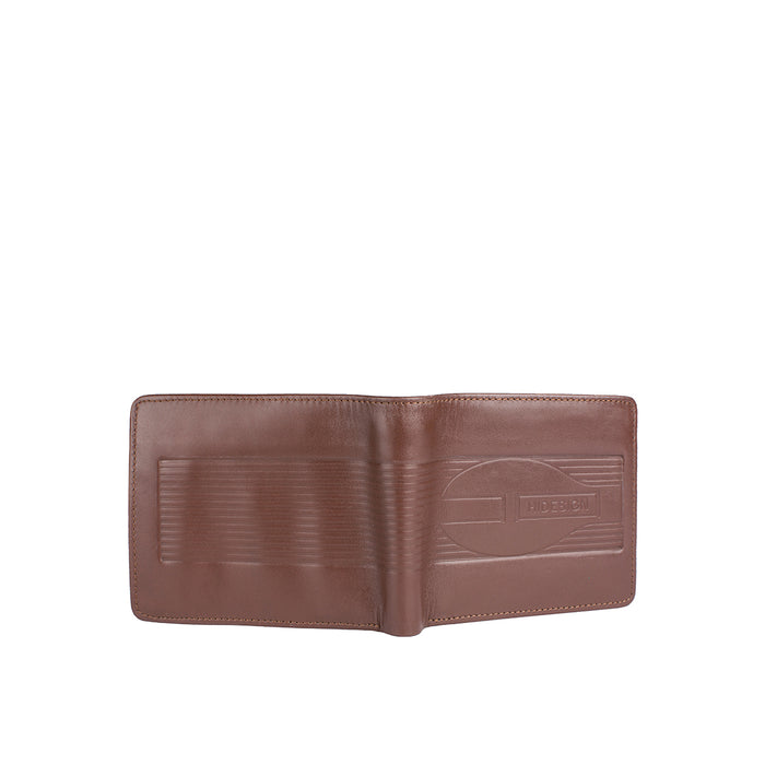 289-L107F Tan Leather Bi-Fold Wallet