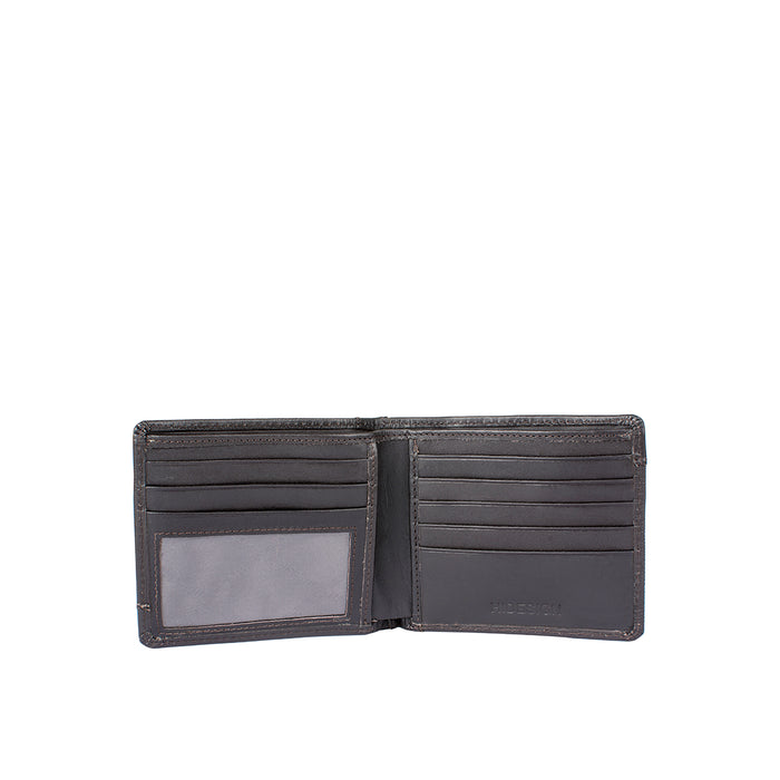 290-36 Brown Leather Bi-Fold Wallet