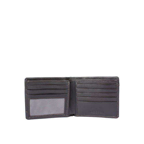 290-36 Brown Leather Bi-Fold Wallet