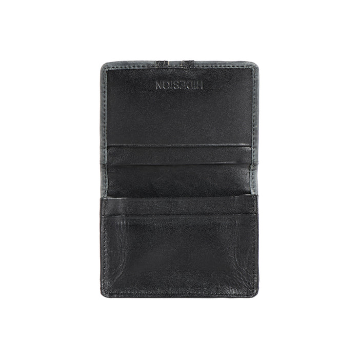 292-020 Black Leather Card Holder