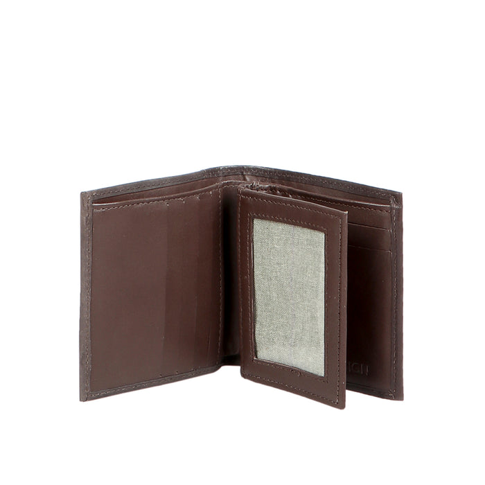 295-307  Brown Leather Bi-Fold Wallet