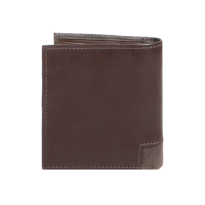 295-307  Brown Leather Bi-Fold Wallet