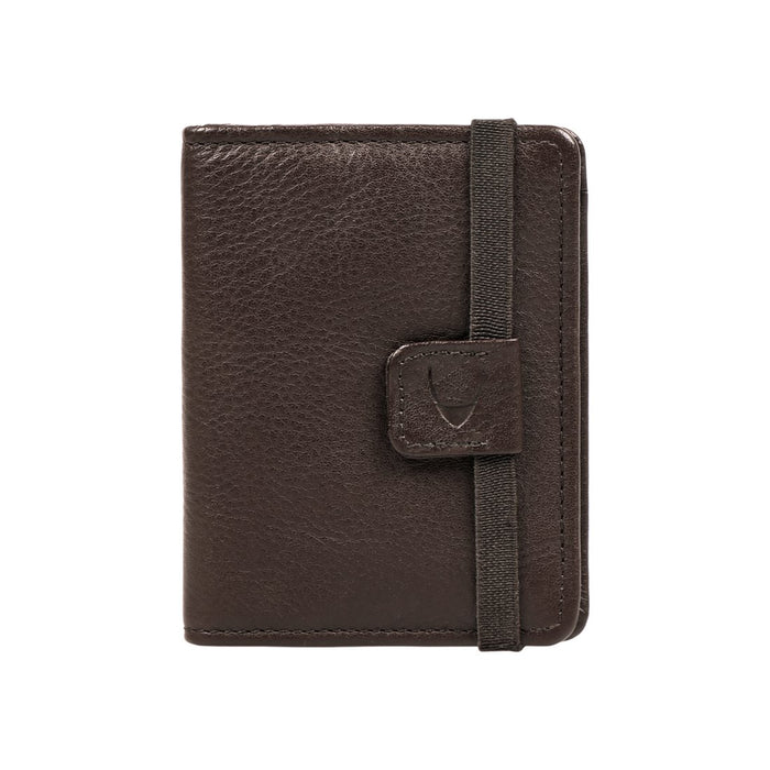297-010B  Brown Leather Card Holder