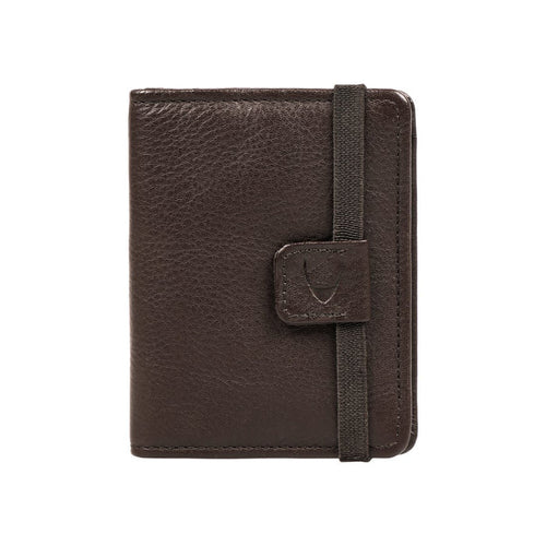 297-010B  Brown Leather Card Holder