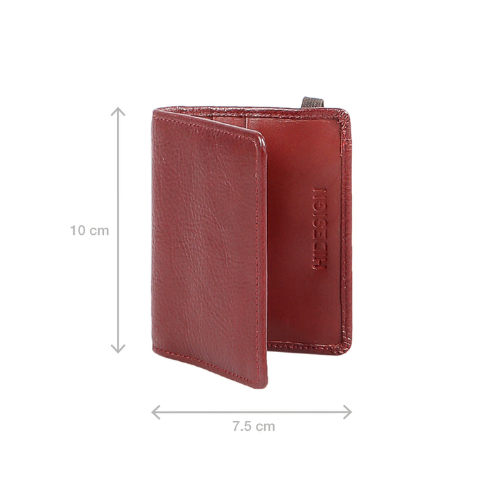 297-010B  Marsala Leather Card Holder