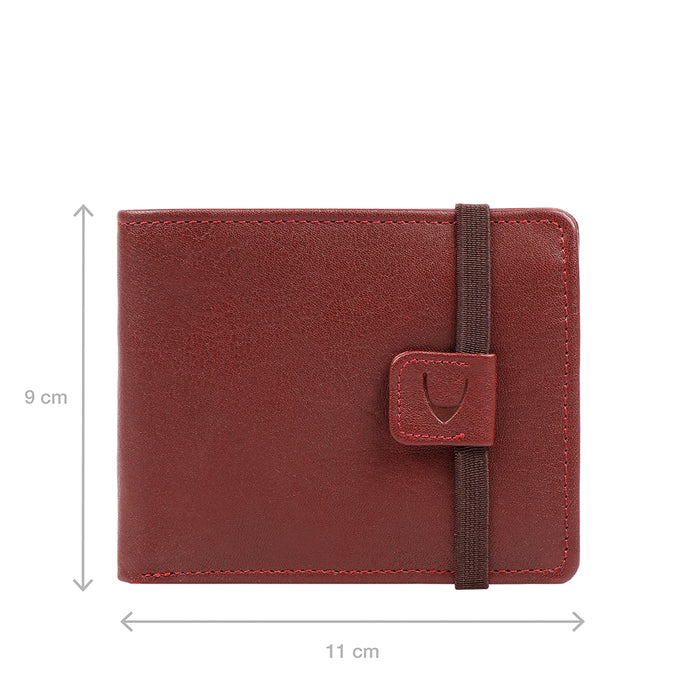 297-017 Marsala Leather Bi-Fold Wallet