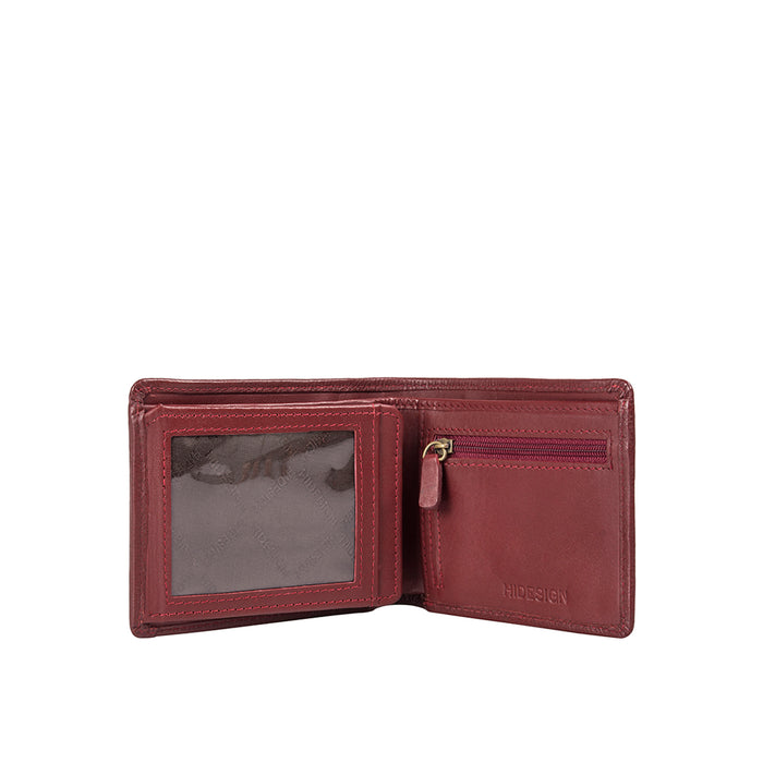 297-490 Marsala Leather Bi-Fold Wallet