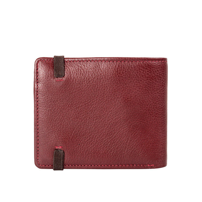 297-490 Marsala Leather Bi-Fold Wallet