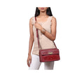 3 Musketeers 01 Red Leather Sling Bag