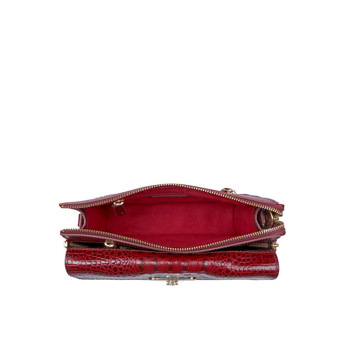 3 Musketeers 01 Red Leather Sling Bag