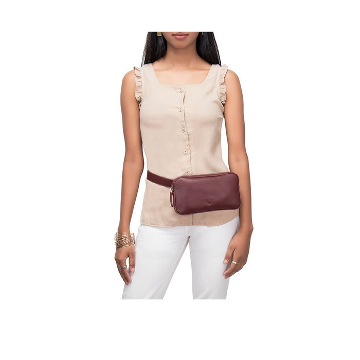 3 Musketeers 05 Red Leather Crossbody
