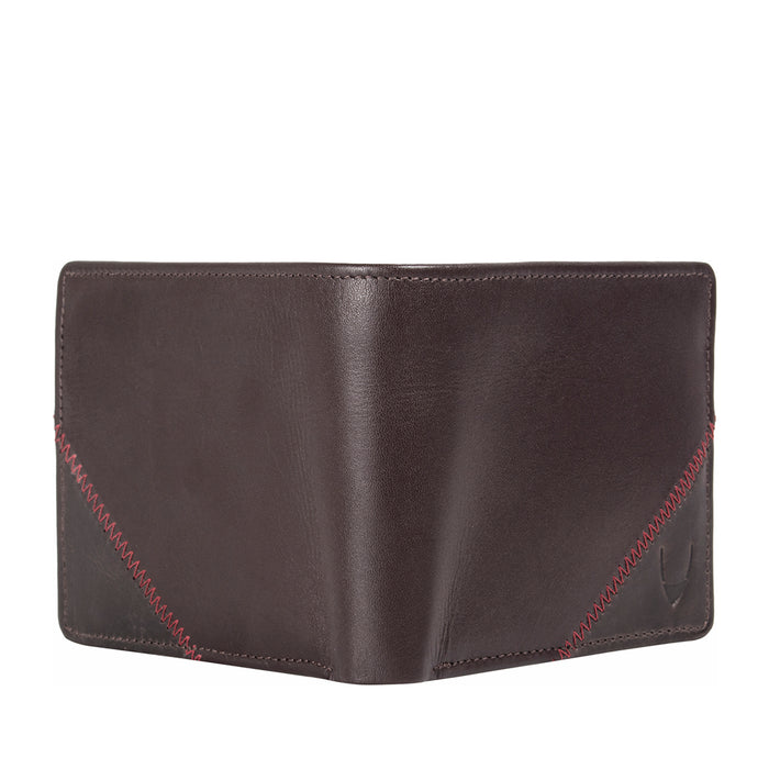301-030 Brown Leather Bi-Fold Wallet