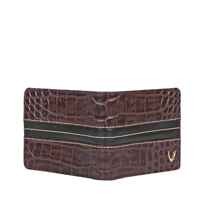 311-490 Sb Brown Leather Bi-Fold Wallet
