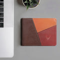 312-030  Brown Leather Bi-Fold Wallet