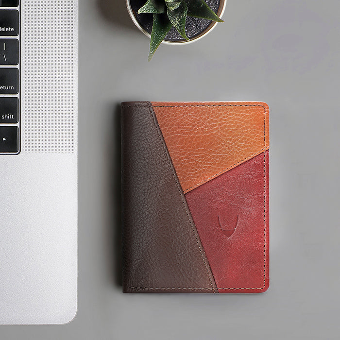 312-108 Tf  Brown Leather Bi-Fold Wallet