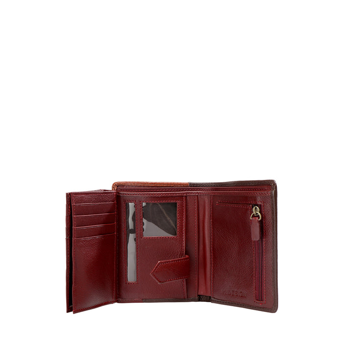 312-108 Tf  Brown Leather Bi-Fold Wallet