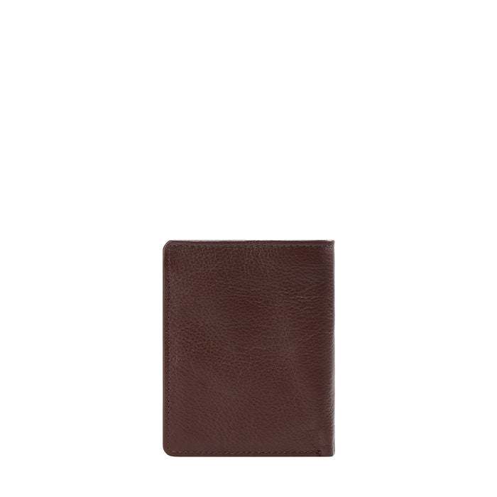 312-108 Tf  Brown Leather Bi-Fold Wallet