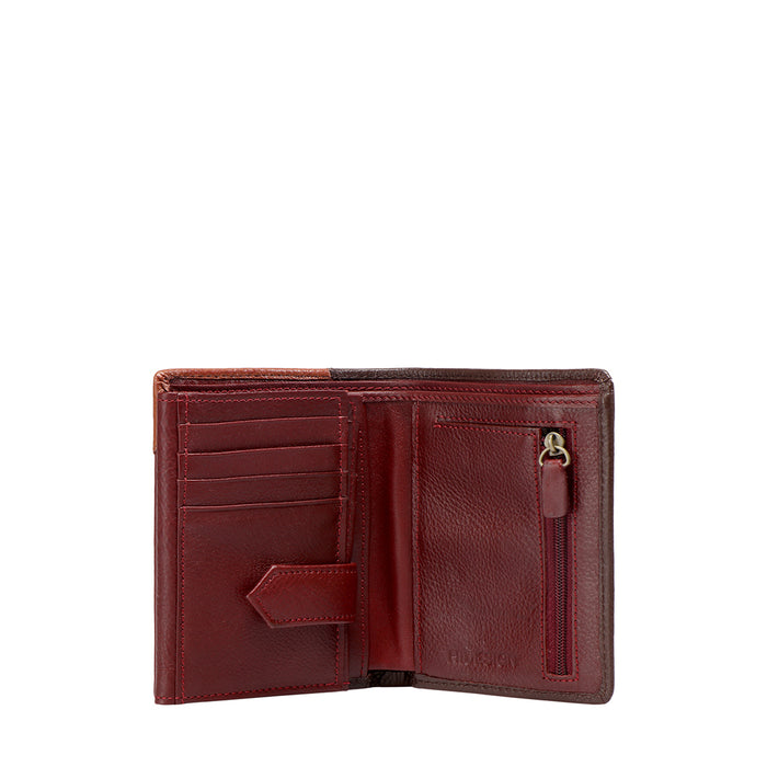 312-108 Tf  Brown Leather Bi-Fold Wallet