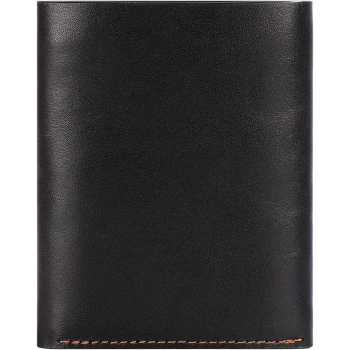 314-259 Tf  Black Leather Trifold Wallet