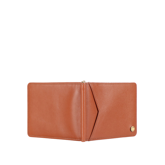 315 Mc  Tan Leather Money Clip