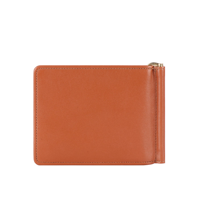 315 Mc  Tan Leather Money Clip
