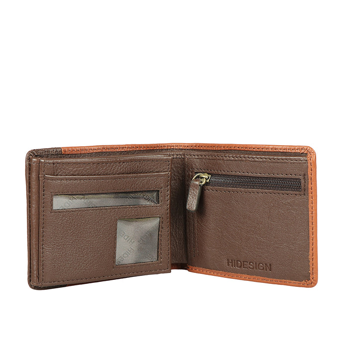 316-105 Tf  Tan Leather Bi-Fold Wallet
