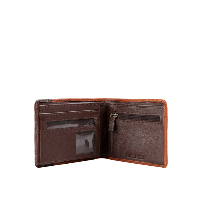 316-105 Tf  Tan Leather Bi-Fold Wallet
