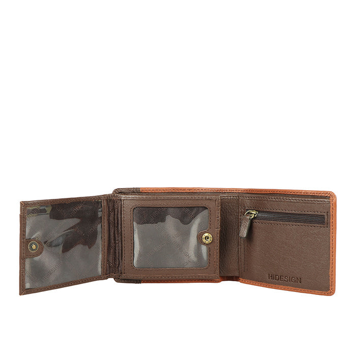 316-105 Tf  Tan Leather Bi-Fold Wallet