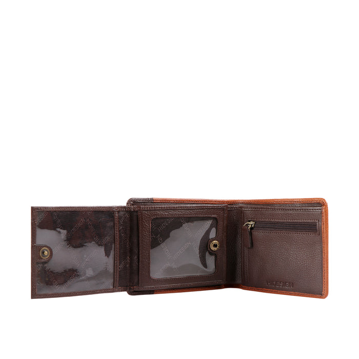 316-105 Tf  Tan Leather Bi-Fold Wallet